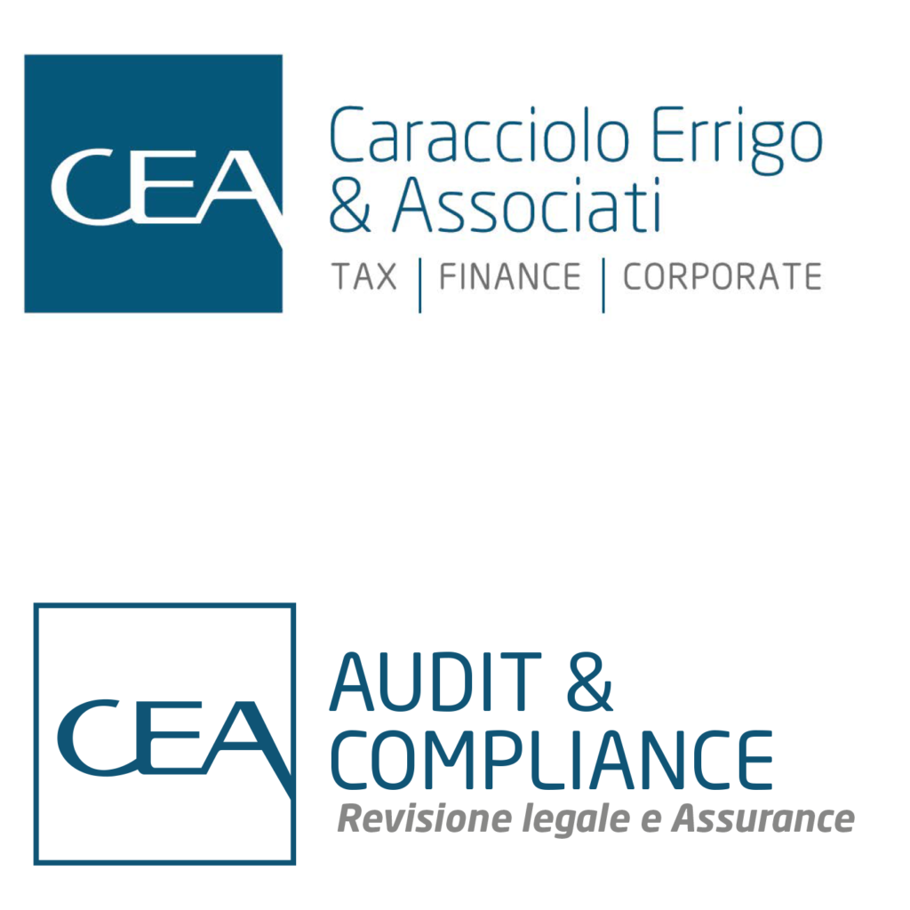 CEA | Caracciolo Errigo & Associati | è una solida realtà consulenziale che ha l’obiettivo di fornire servizi completi ed integrati in ambito amministrativo-contabile, tributario, societario e finanziario a Società e Gruppi d’impresa.